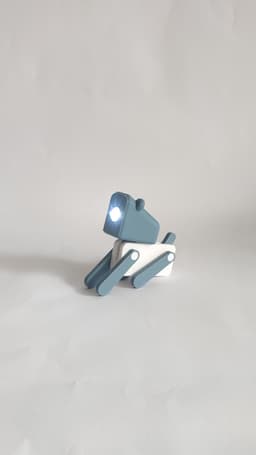 Dog Mini Lamp 3d model