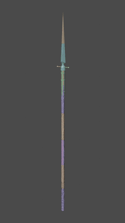 FANTASY SPEAR +1 BALDURS GATE 3 3d model