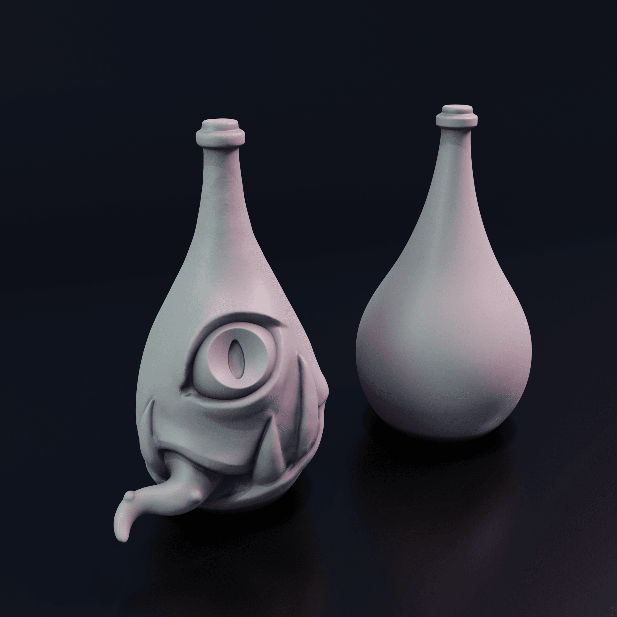 Bottle Mimic 3d model