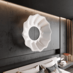 Parametric Seashell Décor Sculpture 3d model