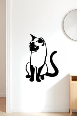 Cat Wall Art, Wall Decor, Home Decor 3d model
