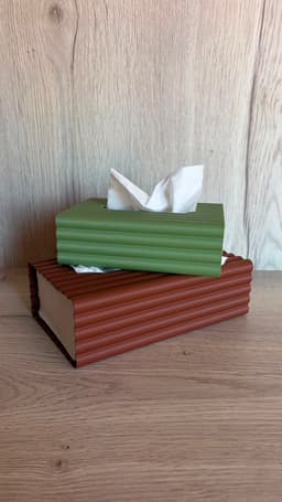 Aura Tissue Box Cover 3d model