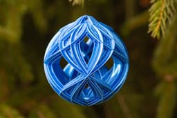Kaleidoscope Christmas Ball 2 3d model