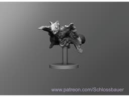 Zombie Flying Squirrel 3d model