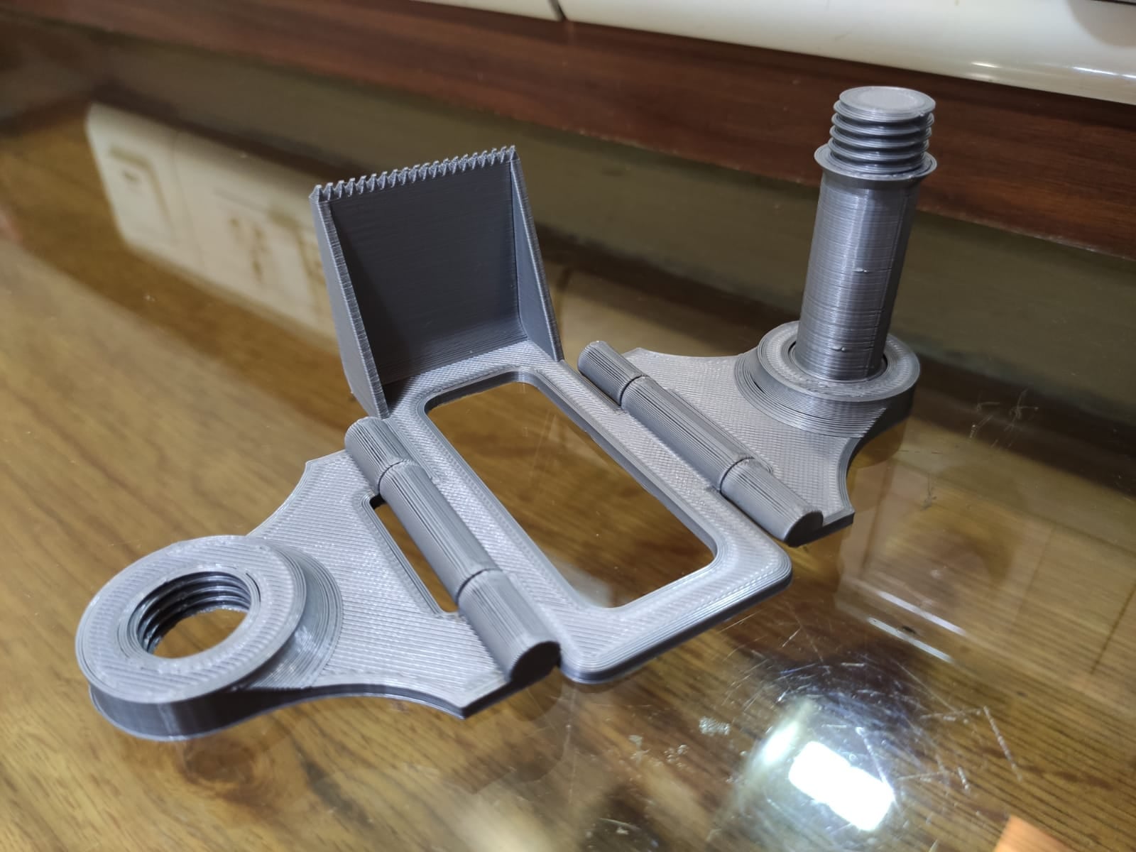 Tape Holder Assembly.STL - Printed like this. - 3d model