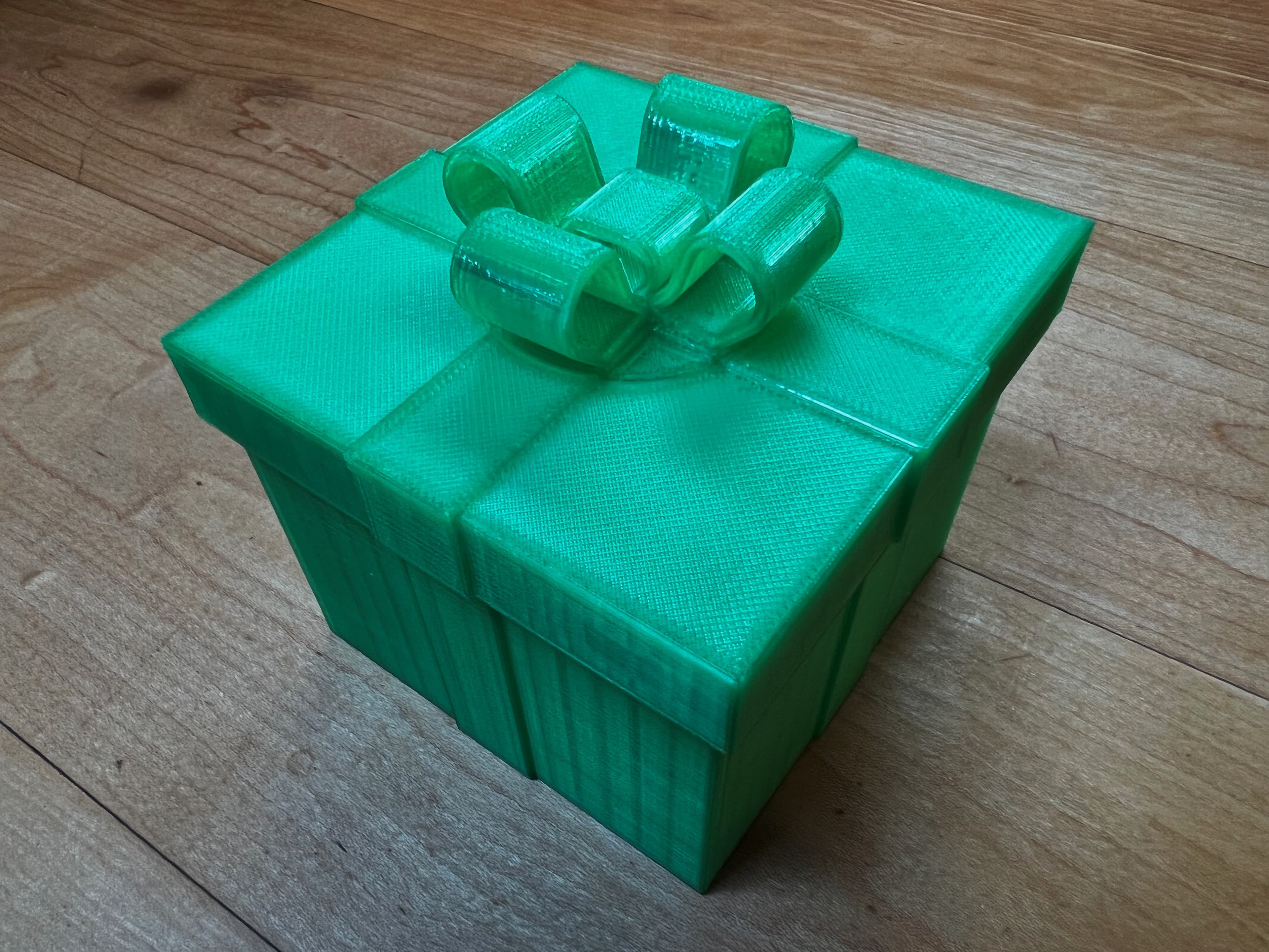 Gift Box #1 Print-In-Place 3d model
