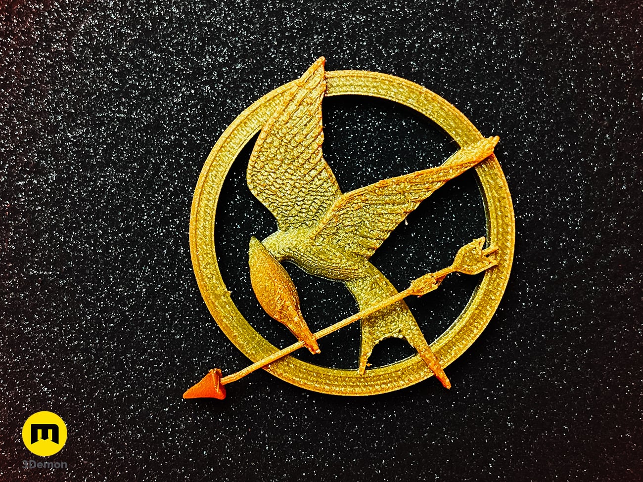 Mockingjay Pin – Hunger Games 3d model