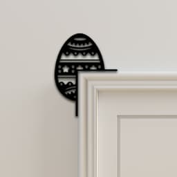 Egg Door Corner Decor 3d model