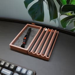 1x2 Pencil Tray - MagSquares 3d model