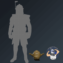 Rotta the Hutt with Backpack 3d model