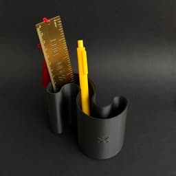 Yet another moody pen holder 3d model