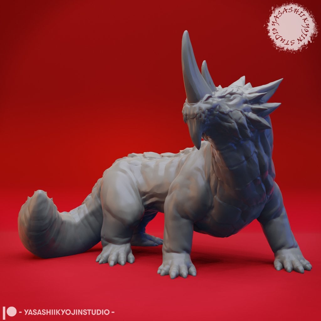 Guard Drake - Tabletop Miniature 3d model