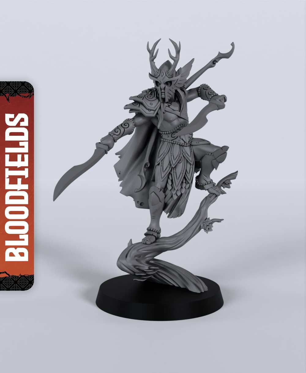 Thalion Leafguard - With Free Dragon - 5e DnD Inspired for RPG and Wargamers 3d model