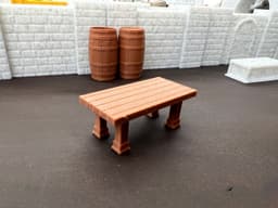 Tabletop gaming table - Print in place 3d model