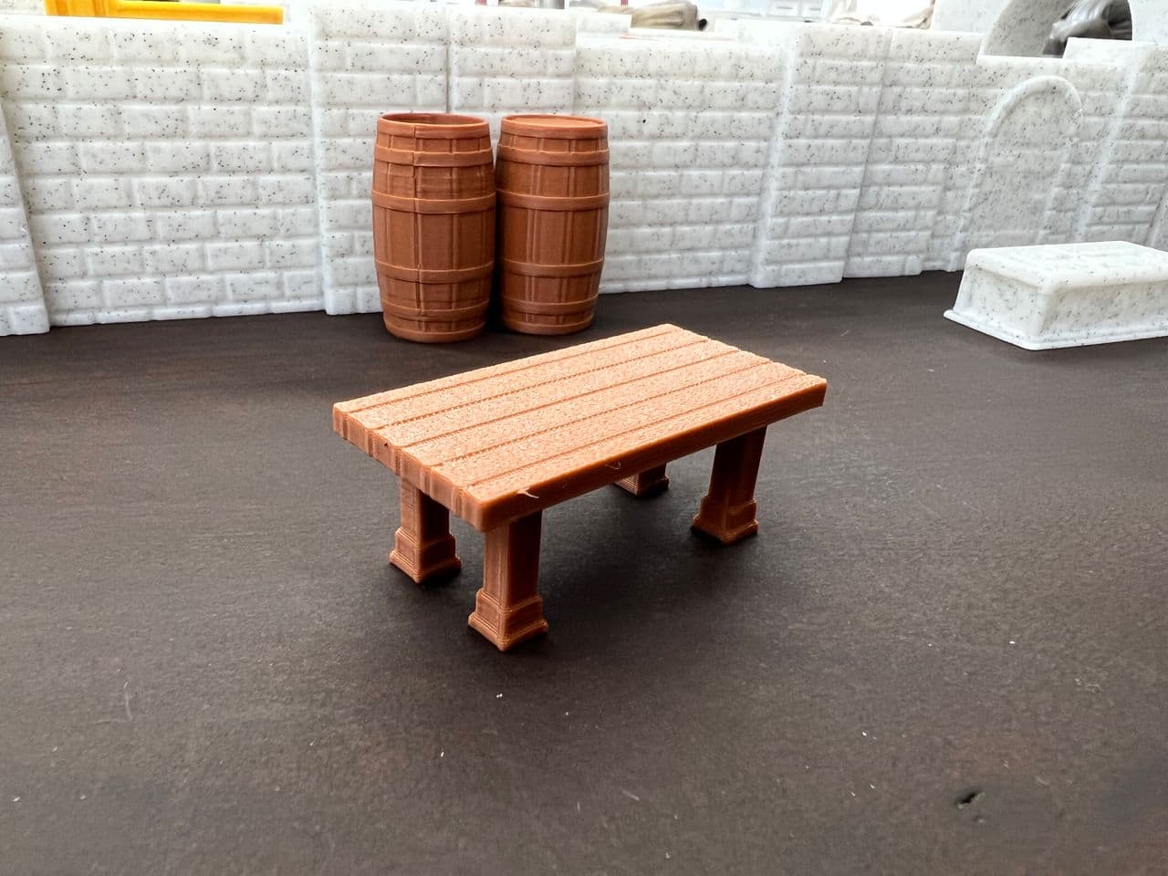 Tabletop gaming table - Print in place 3d model