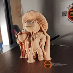 Stylized Hippo on vacation 3d model