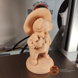 Stylized Hippo on vacation 3d model