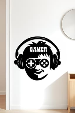 Gamer Wall Art, Wall Decor, Home Decor 3d model