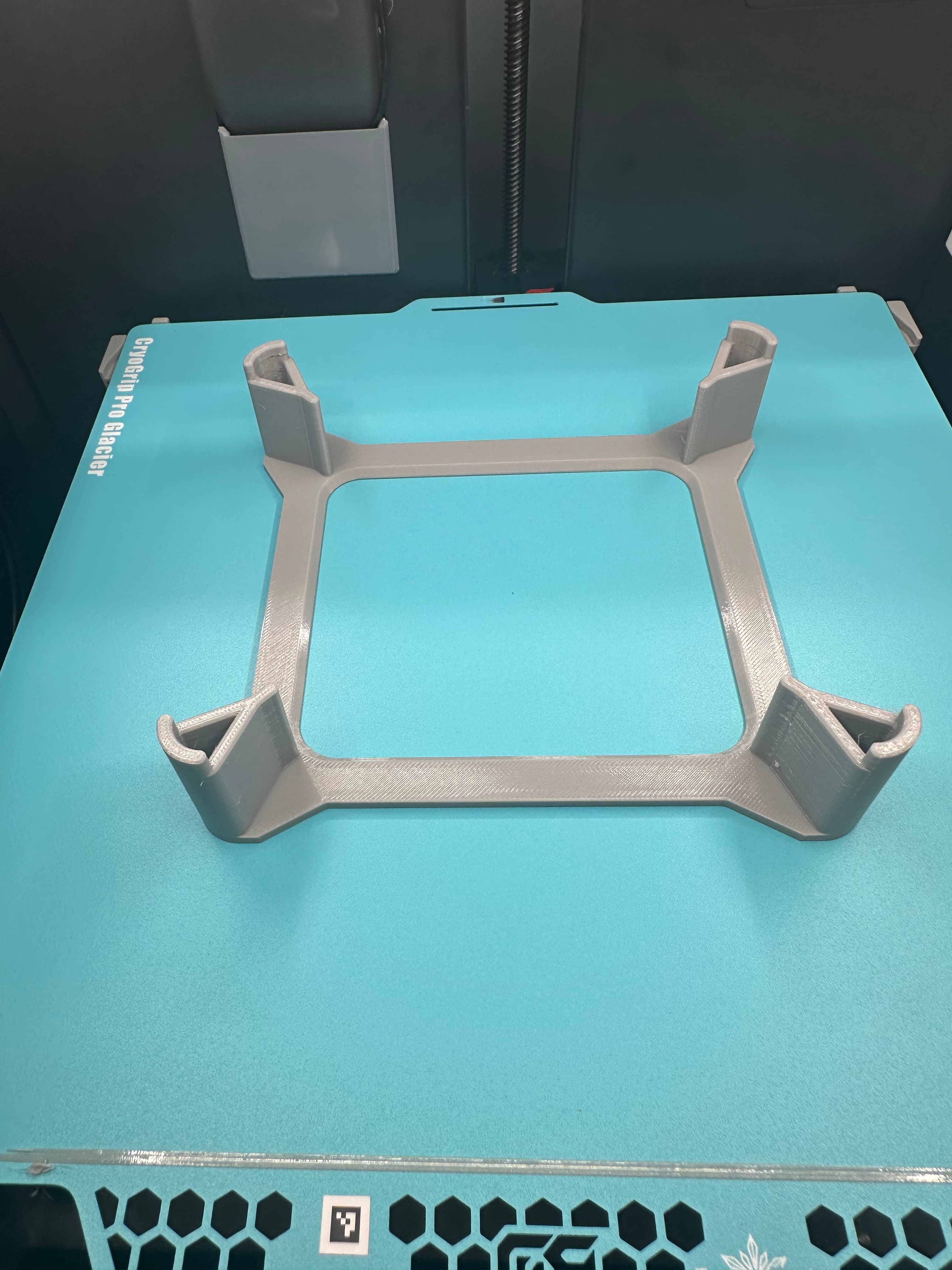 Came out great. This is supporting a Minisforum NAB9 mini pc in a rack shelf. Just wanted something that would life it up off the flat solid metal shelf to help with cooling.
