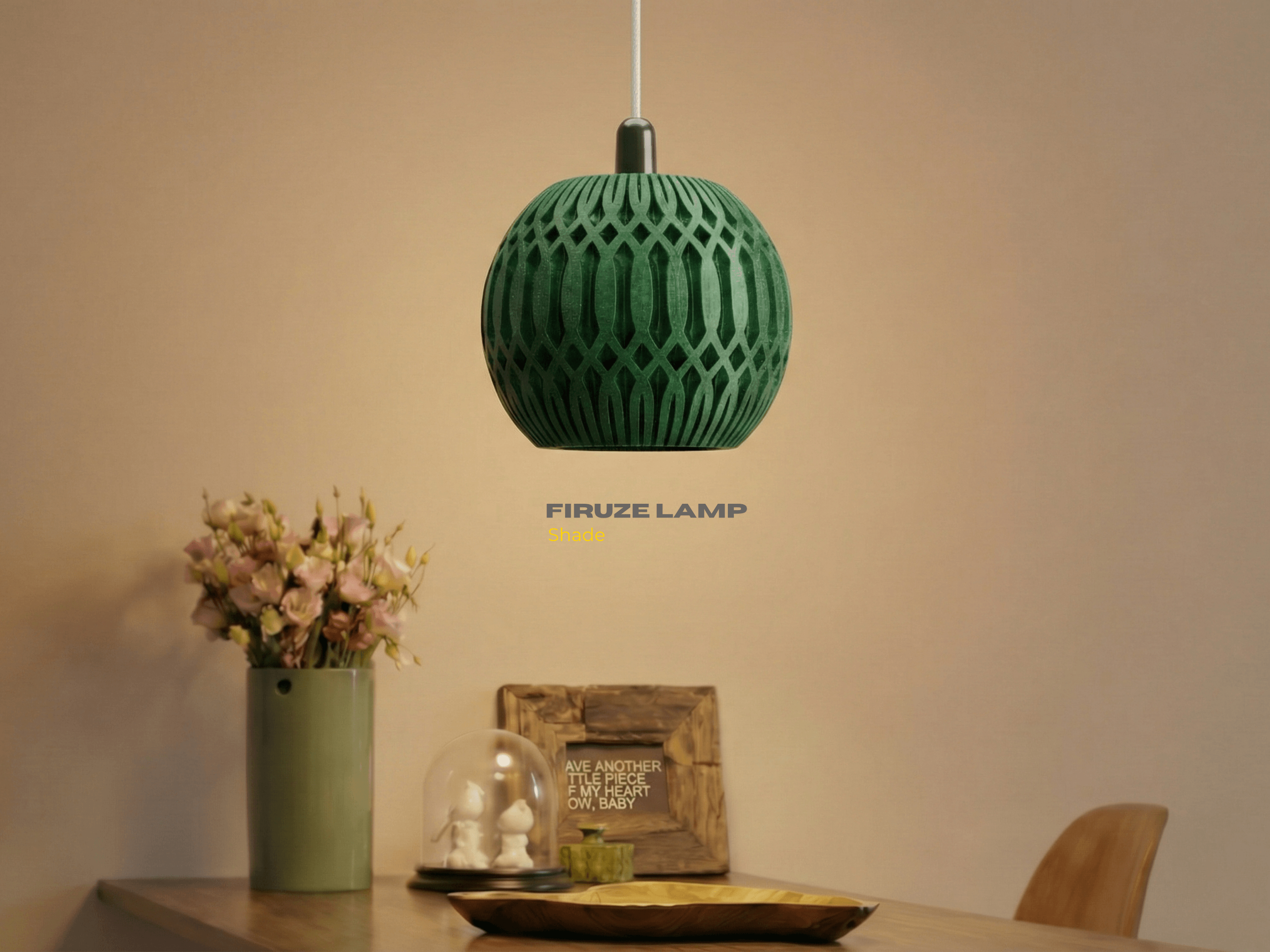 Firuze Lamp Shade-V2 3d model