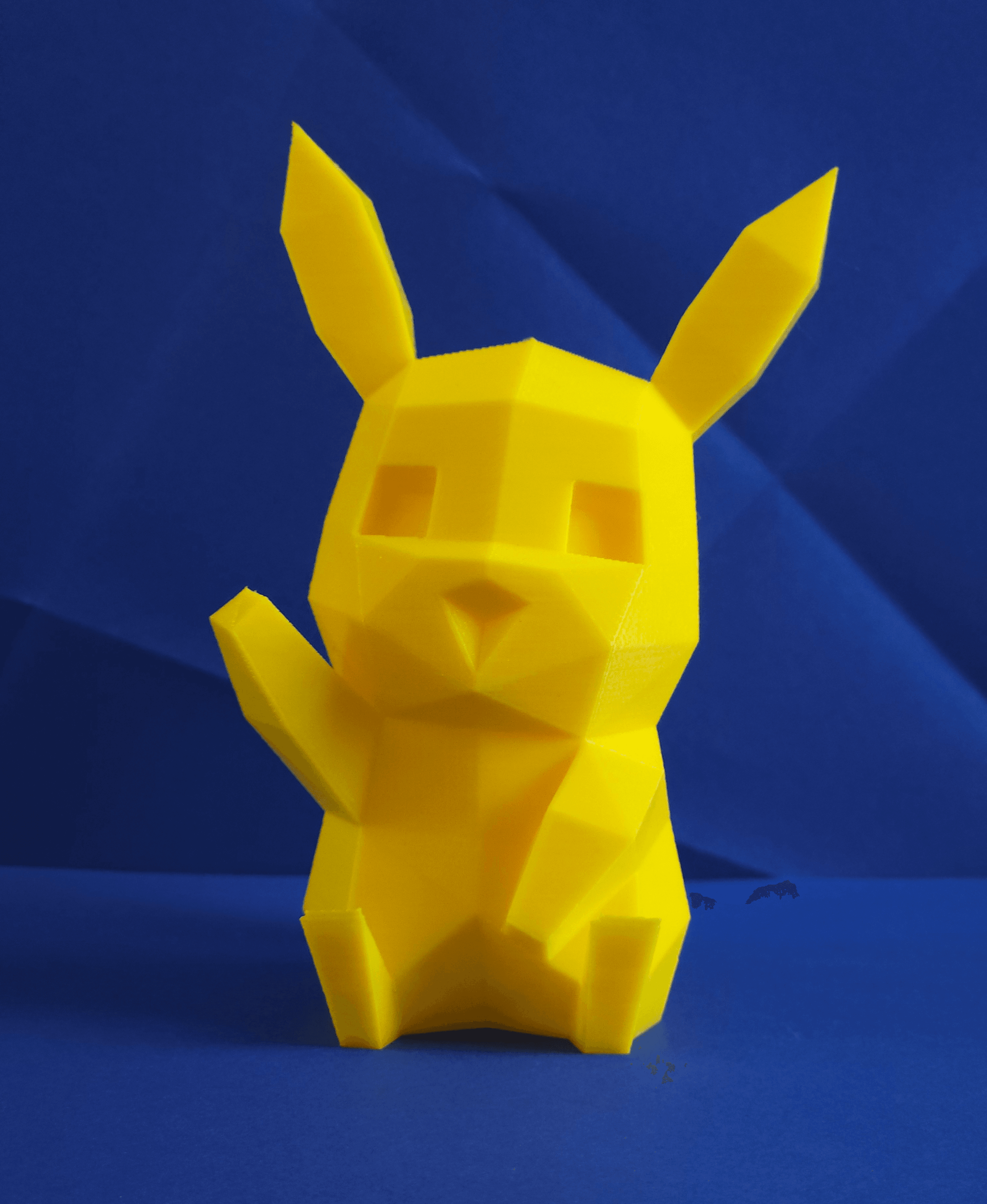 Pikachu Low Poly Pokemon 3d model