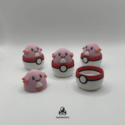 Chansey Clicker 3d model