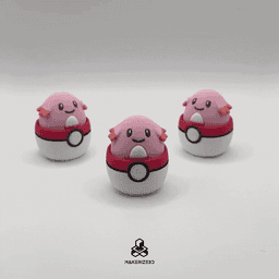 Chansey Clicker 3d model