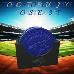 Toronto Blue Jays Coaster Set (MLB) 3d model