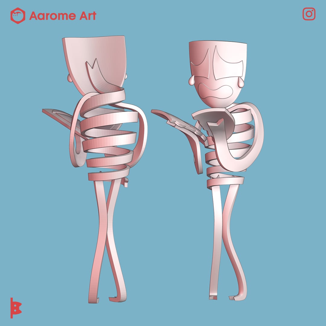 Gangle The Amazing Digital Circus 3d model