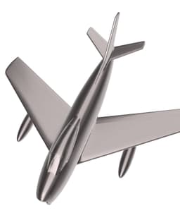 North American F-86A Sabre 3d model