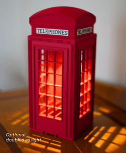 Telephones Booth 3d model