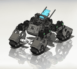 Titan - Qudruped 3d model