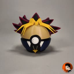 Yugi Muto Pokeball - Yu-Gi-Oh! 3d model