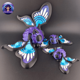 Butterfly Puff - Exclusive Model 3d model