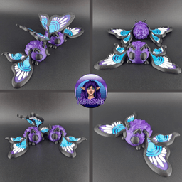 Butterfly Puff - Exclusive Model 3d model