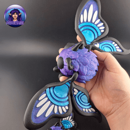 Butterfly Puff - Exclusive Model 3d model