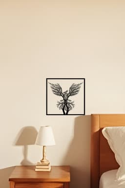 Simurg Wall Art, Wall Decor, Home Decor 3d model
