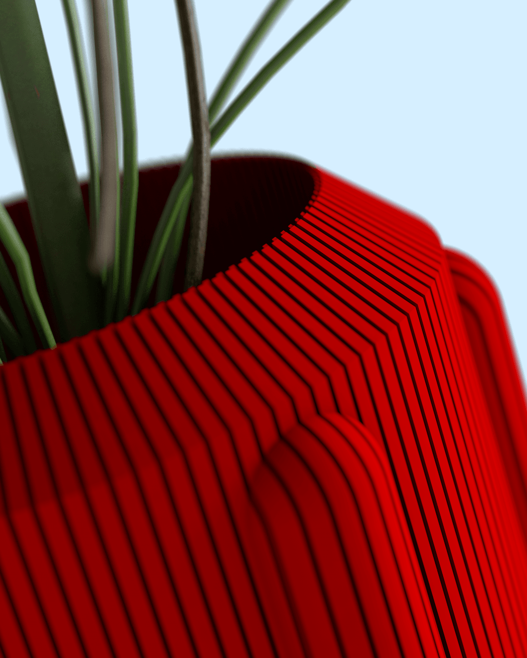 H33 Shape Vase 3d model