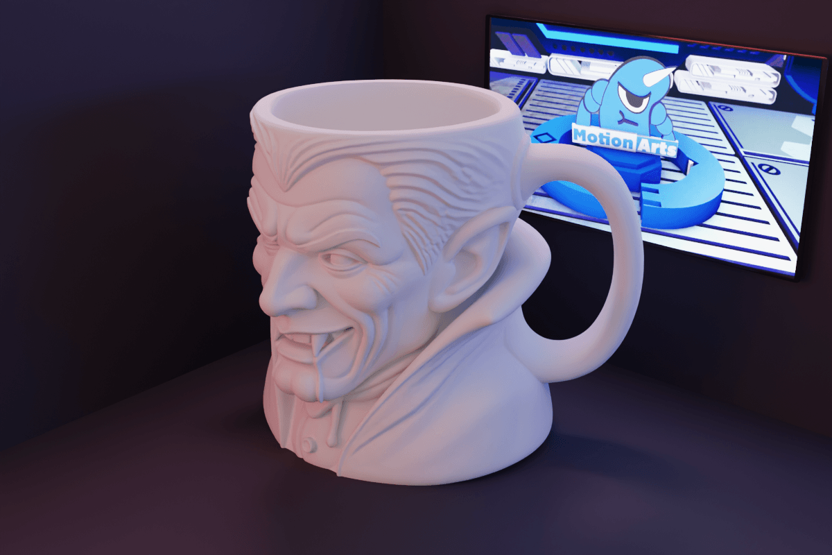 Caneca Vampiro.stl 3d model