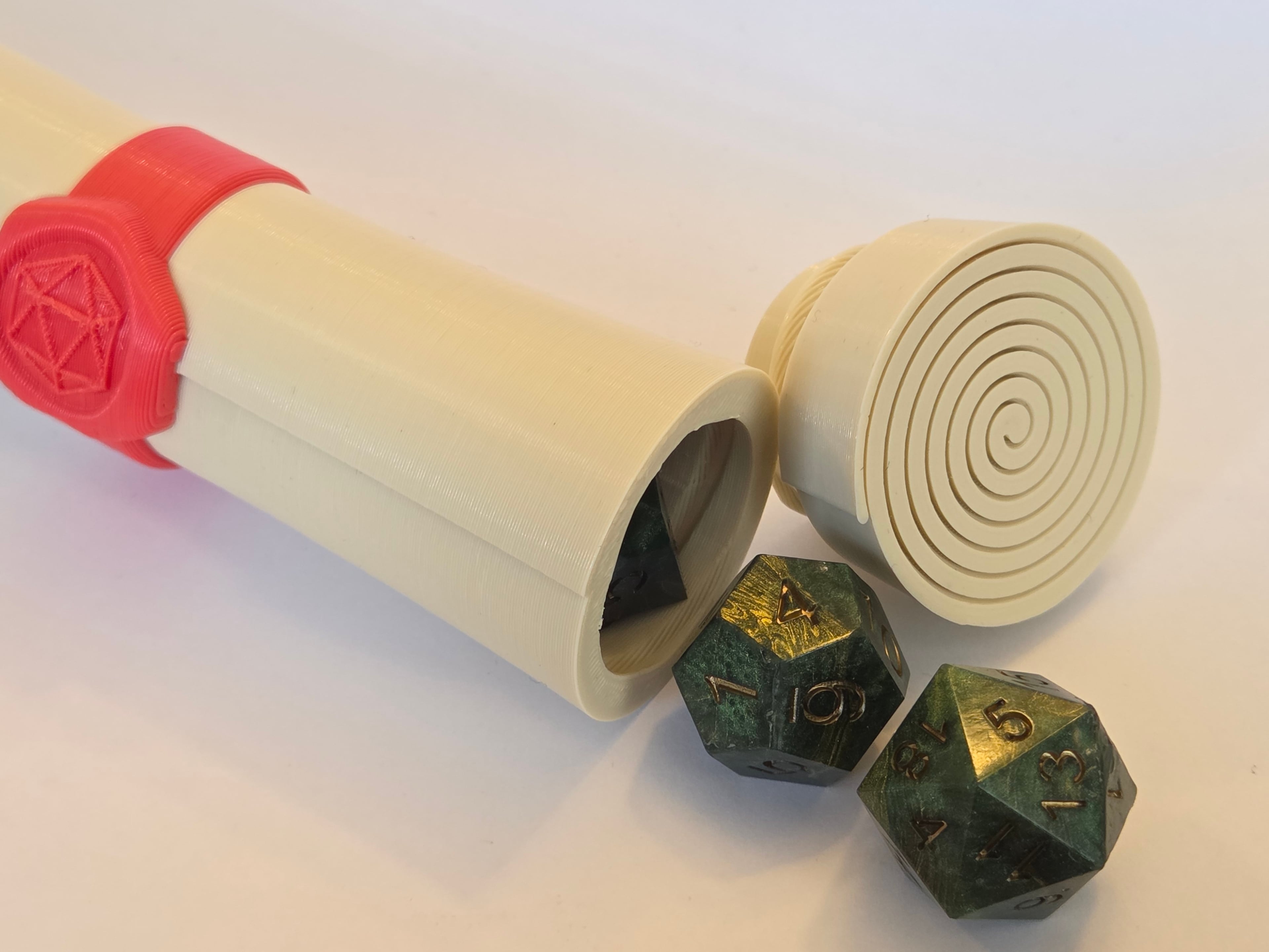 Dice Scroll 3d model