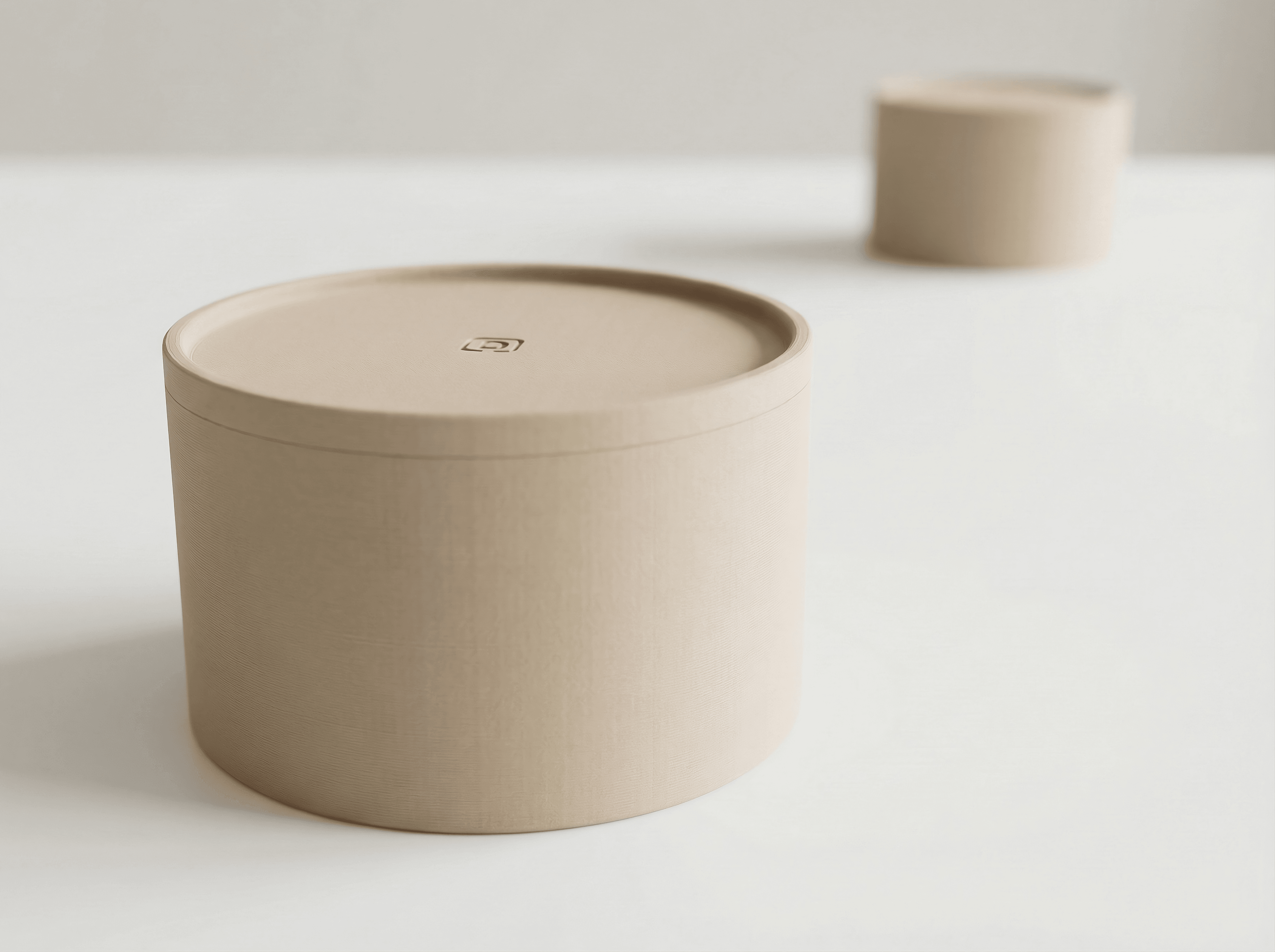 Modular Cylindrical Stacking Organizer 3d model