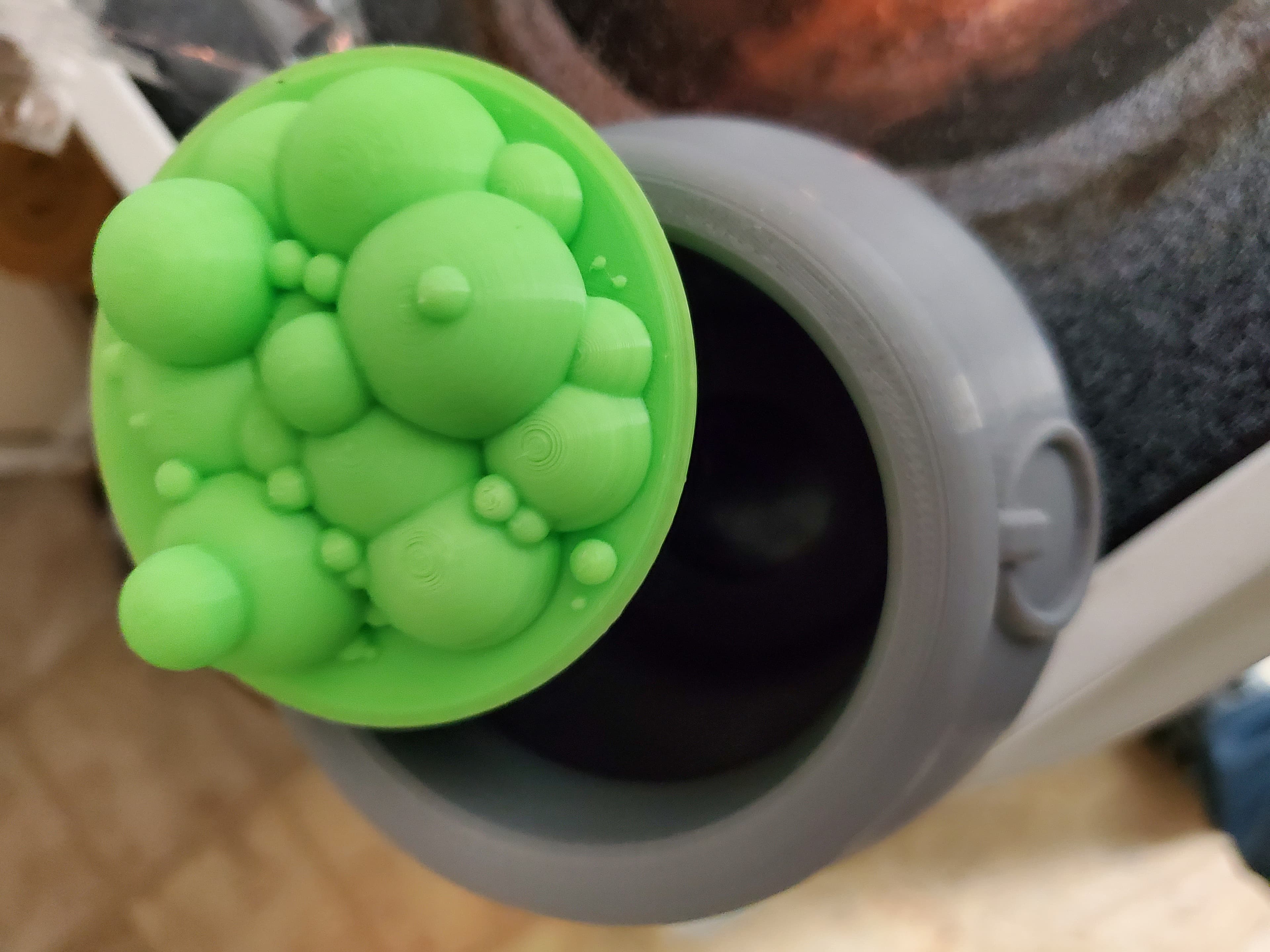 witch brew - Sitting on rim - 3d model