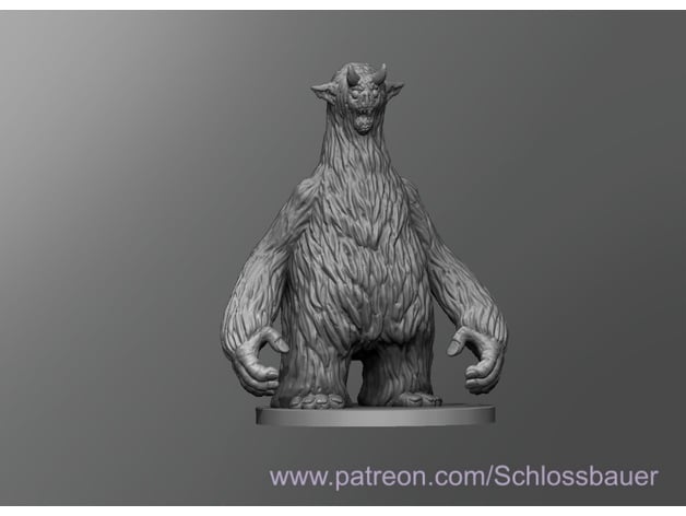 Yeti 3d model