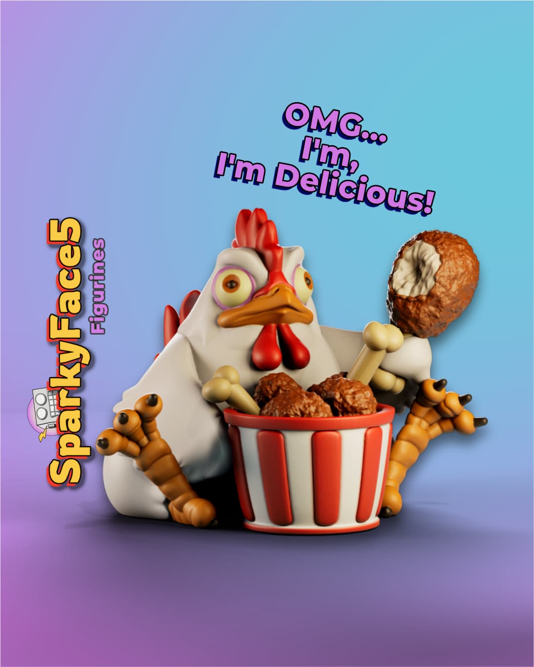 SparkyFace5 Originals 3d model
