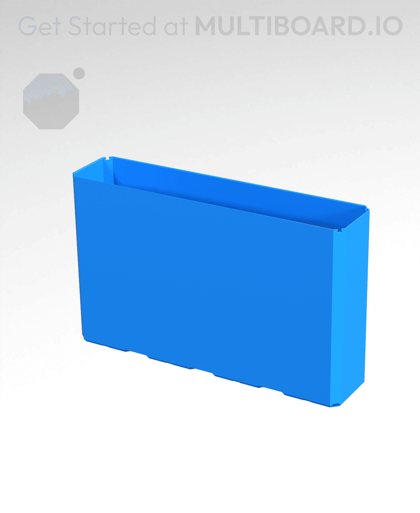 4x1x2.5 CU - Bin - Multibin Insert 3d model