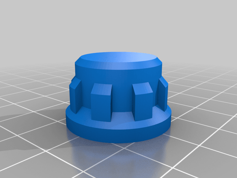 BIQU B1 Two Color Encoder Knob 3d model