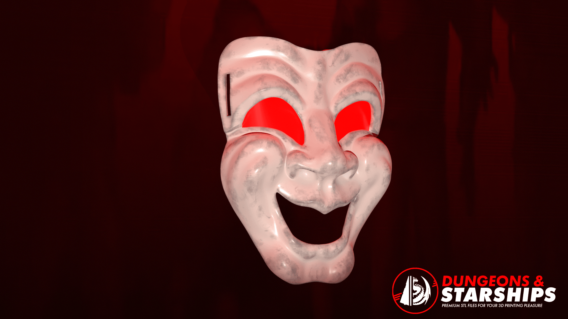 Comedy & Tragedy 3d model