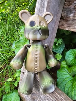 "Stitches" the Articulated Teddy Bear 3d model