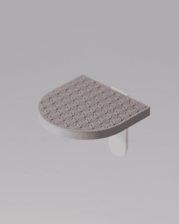 IKEA SKADIS Figure Display Shelf 3d model