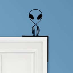 Alien Door Corner Decor 3d model